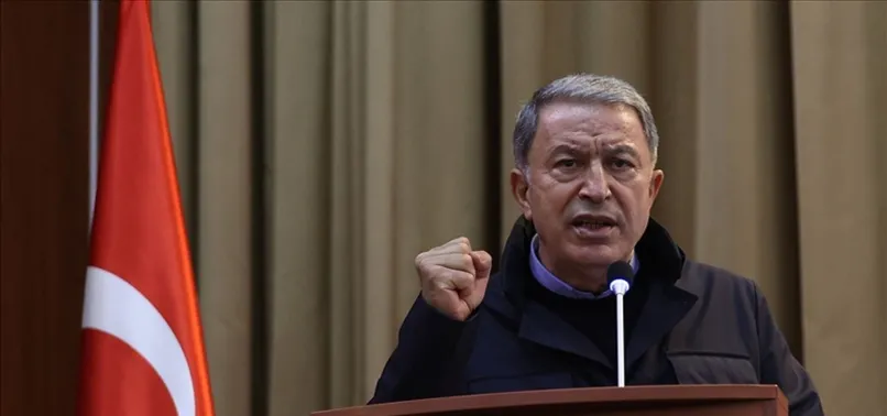 Son dakika: Bakan Akar: Vazifemizi yapmak için arkadaşlarımız hazır