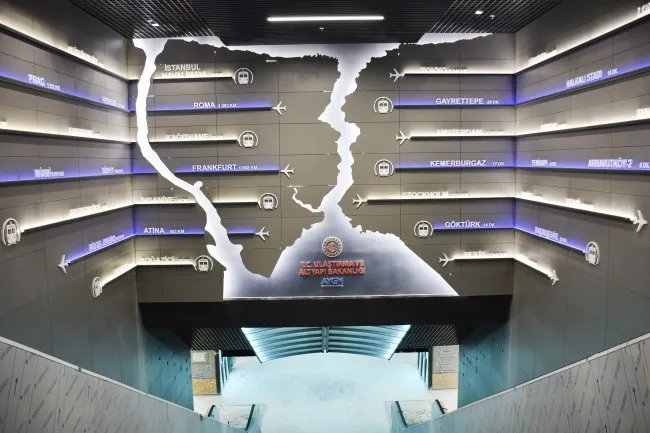 Kağıthane-İstanbul Havalimanı Metro Hattına artık günler kaldı