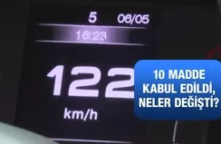 Trafik cezalarında ağır yaptırım dönemi