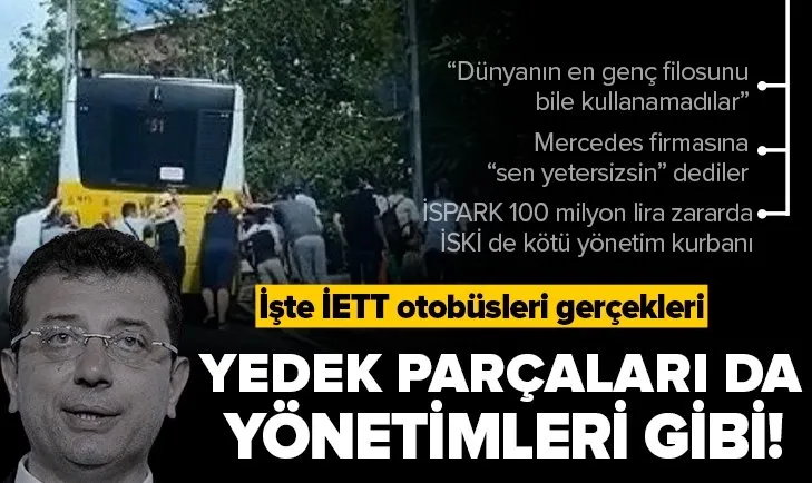 CHP’li İBB’de İETT rezaleti sürüyor! AK Parti’den araçların sürekli arızalanmasına yönelik açıklama: Bakımlarda kalitesiz yan ürünler kullanılıyor