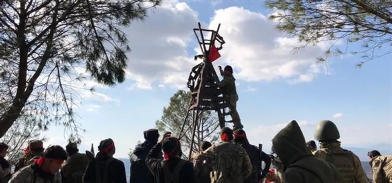 Ele geçirilen Burseya Dağı'ndan fotoğraflar