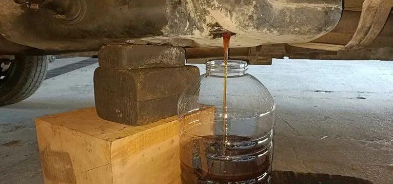 Polisi bile şaşırttı! Hepsi yakıt deposundan çıktı