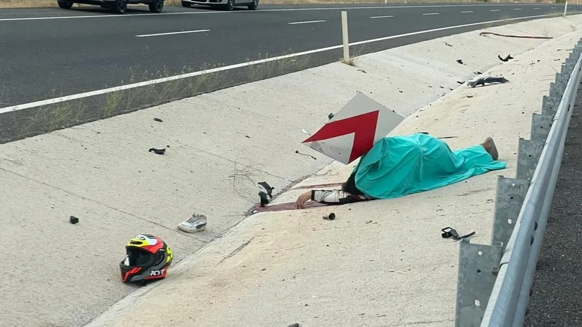 Otomobil ile motosiklet çarpıştı: 1 ölü, 1 yaralı