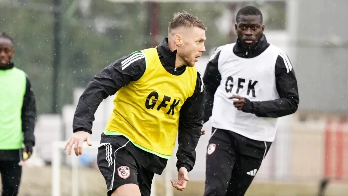 Gaziantep FK Antalyaspor maçının hazırlıklarını sürdürdü