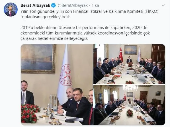 Bakan Albayrak: Bu yılı beklentilerin ötesinde bir performansla kapattık