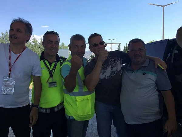 Jean Claude Van Damme Türkiye'de! Görenler şaştı kaldı - 1