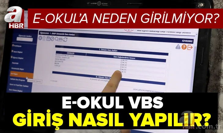 e Okul'a neden girilmiyor? e-Okul VBS neden açılmıyor? e-Okul erişim sorunu ne zaman düzelecek? 1