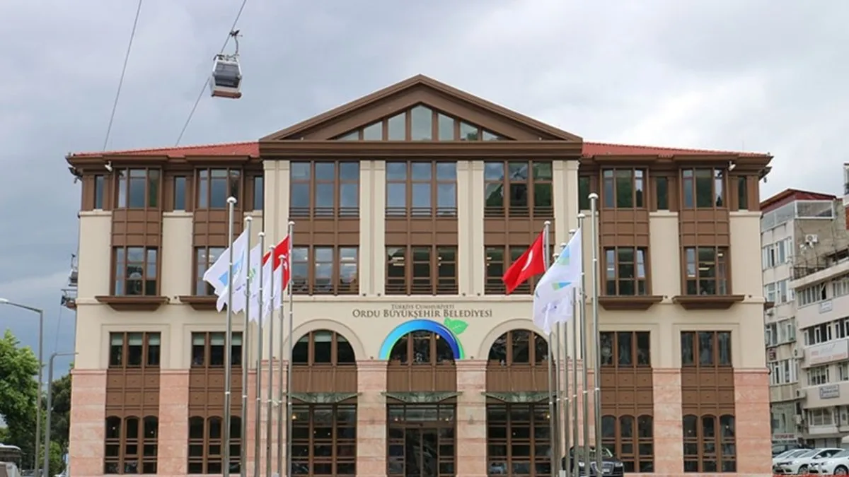 ORDU BÜYÜKŞEHİR BELEDİYE BAŞKANLIĞINDAN İHALE İLANI