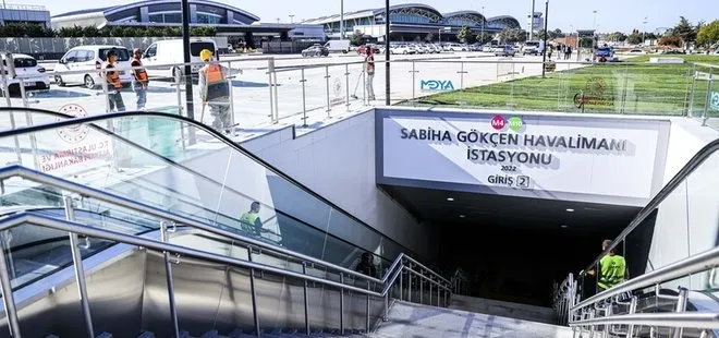 Sabiha Gökçen Havalimanı metro hattı ne zaman, hangi gün açılacak? Kadıköy Pendik Sabiha Gökçen metro durakları listesi!