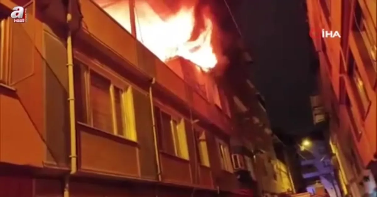 Bursa'da korkutan yangın