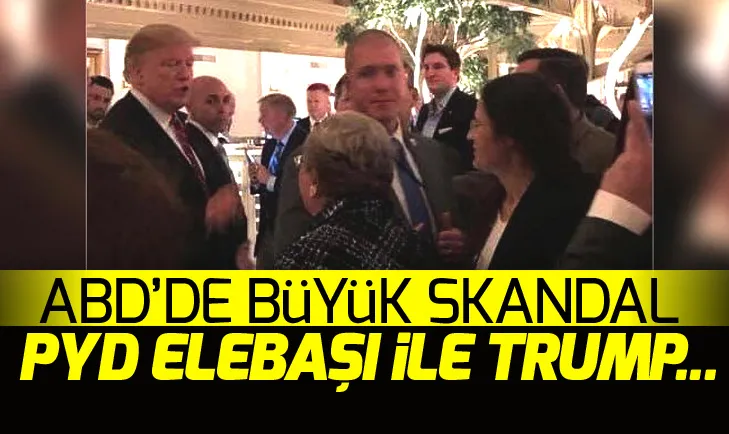 PYD-YPG elebaşı İlham Ahmed Kongrede Trump ile görüştü