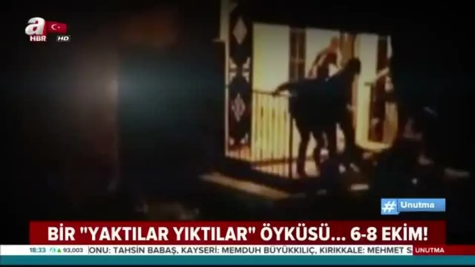 Bir ’yaktılar yıktılar’ öyküsü... 6-8 Ekim!