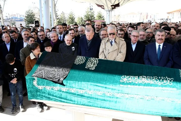 Başkan Erdoğan Akif Çağatay Kılıç’ın babası Sinan Kılıç’ın cenaze namazına katıldı