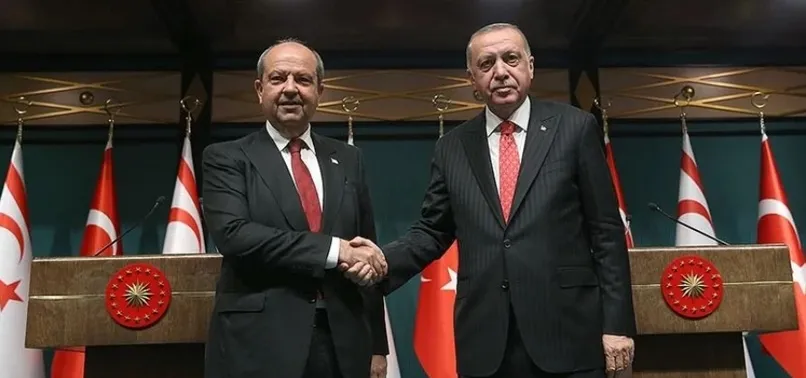 KKTC Cumhurbaşkanı Ersin Tatar'dan Başkan Recep Tayyip Erdoğan’a seçim tebriği