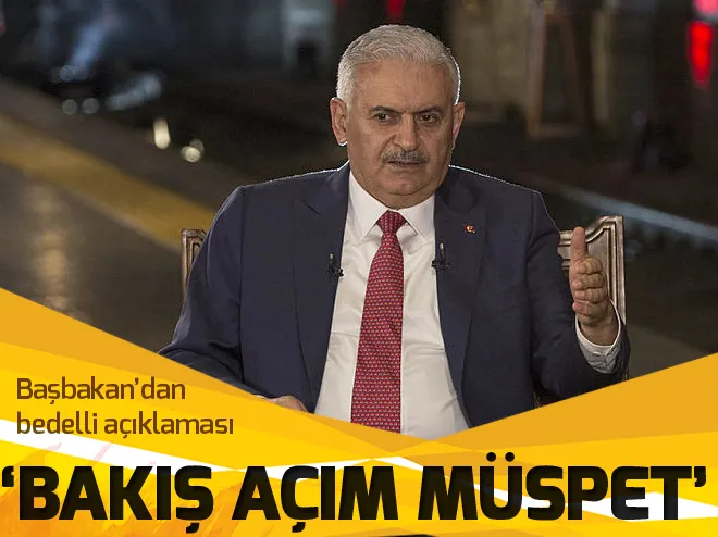 Başbakan Yıldırımdan bedelli askerlik açıklaması