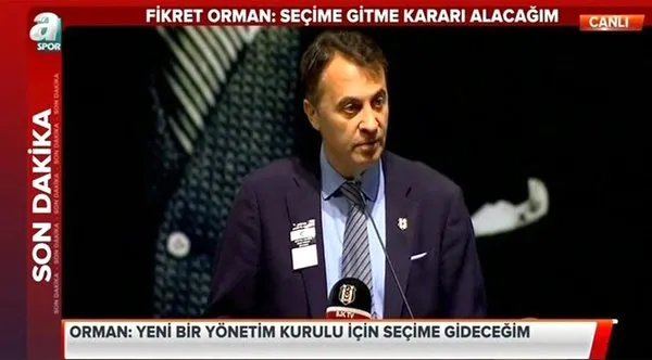 Fikret Orman’dan flaş açıklama: Seçime gitme kararı alacağım