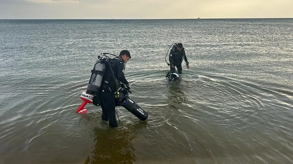 Tekirdağ'da denizde kaybolan kişi 5 gündür aranıyor