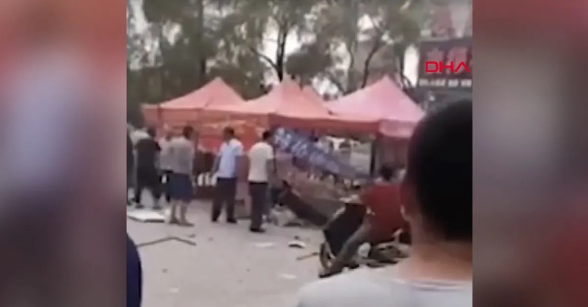 Çin'de restoranda patlama: 12 yaralı