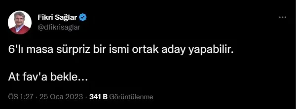 CHP’nin ’sürpriz aday’ çelişkisi: Fikri Sağlar ’aday masadan değil’ Eren Erdem ’Kılıçdaroğlu’ dedi