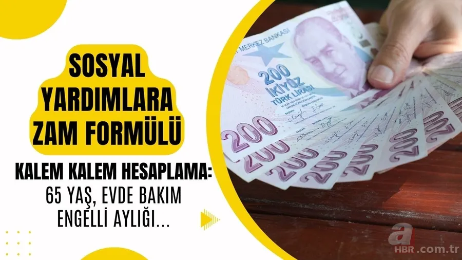65 yaş, engelli aylığı... Sosyal yardımlara 16,91'lik zamlı oran: Kim ne kadar alacak? 1