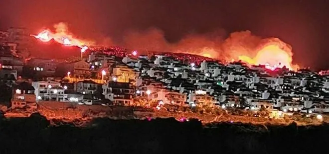 İzmir’de çıkan yangın 2 saatte kontrol altına alındı