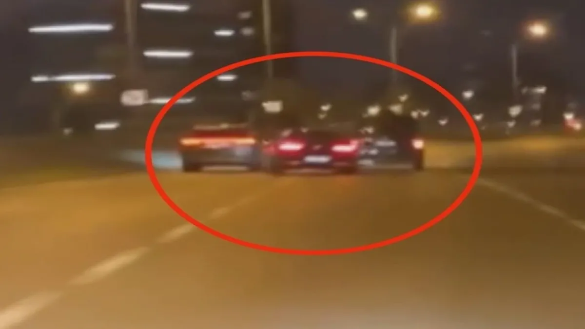 Başakşehir'de trafik magandası dehşeti: Makas atarak sürücüleri tehlikeye attı