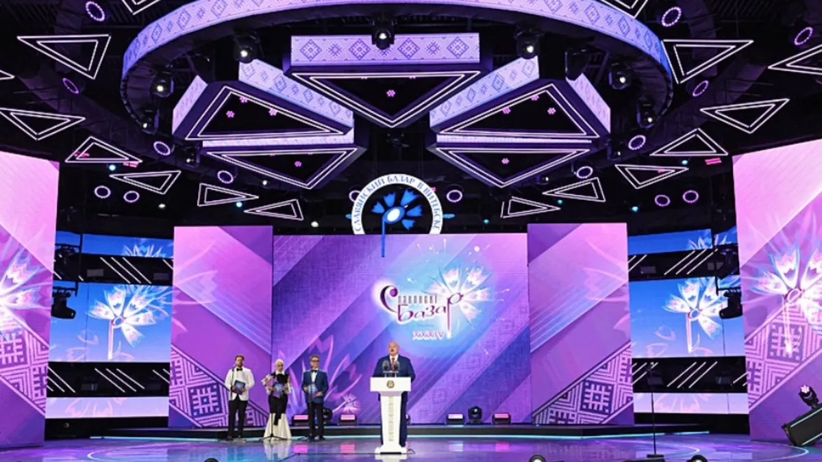 Belarus'ta Rus-Ukrayna kültürleri sanat festivalinde buluştu