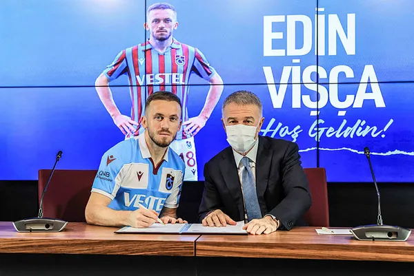 Visca Trabzonspor'a imza attı!