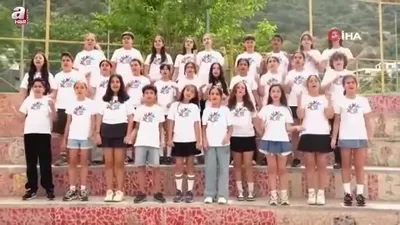 Bodrumlu çocuklardan anlamlı mesaj