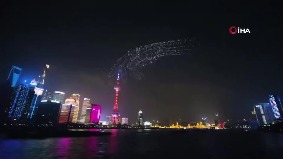 Drone şov Guinness Rekorlar Kitabı’na girdi