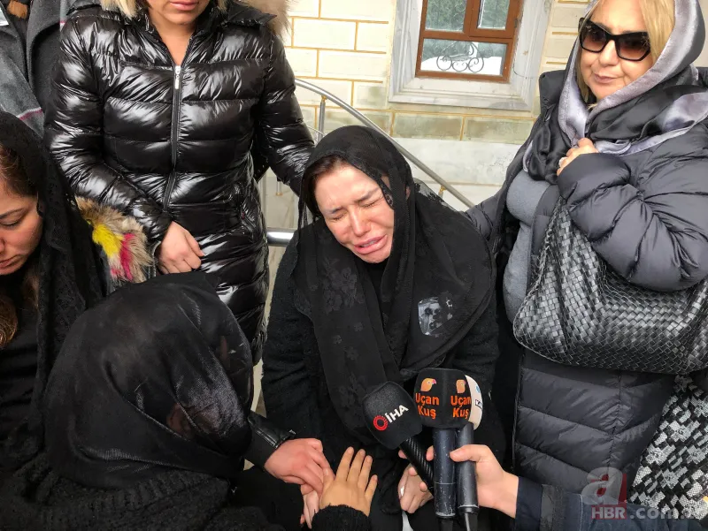 Şarkıcı Ceylan’ın acı günü! Yeğeni Nazlıcan Arkan'ı gözyaşları içinde uğurladı 1