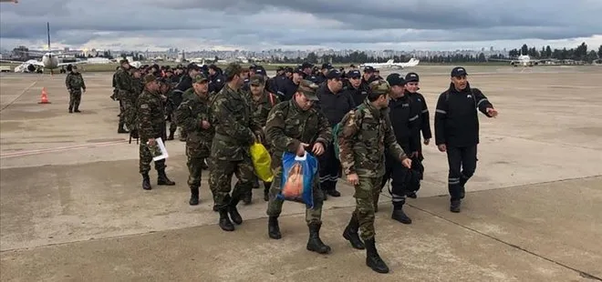 Azerbaycan arama kurtarma ekibinin son bölümü Kahramanmaraş’tan ayrıldı