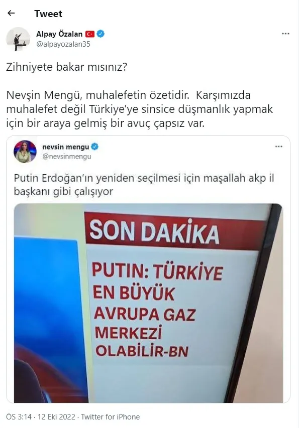 Nevşin Mengü'den büyük skandal! Putin'in Türkiye sözlerini hazmedemedi! Yatırım hamlesi çılgına çevirdi - 1