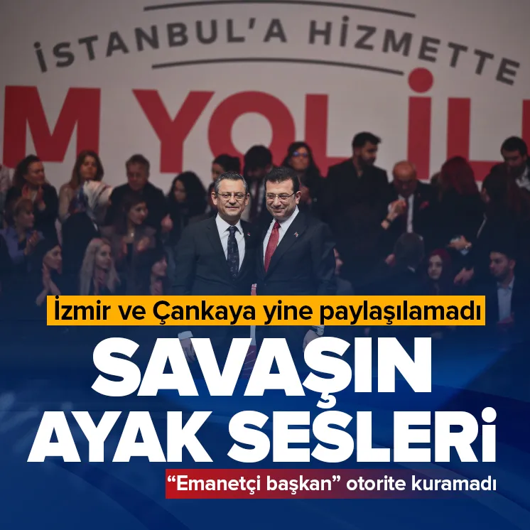 CHP’de Özel ve İmamoğlu krizi derinleşiyor!