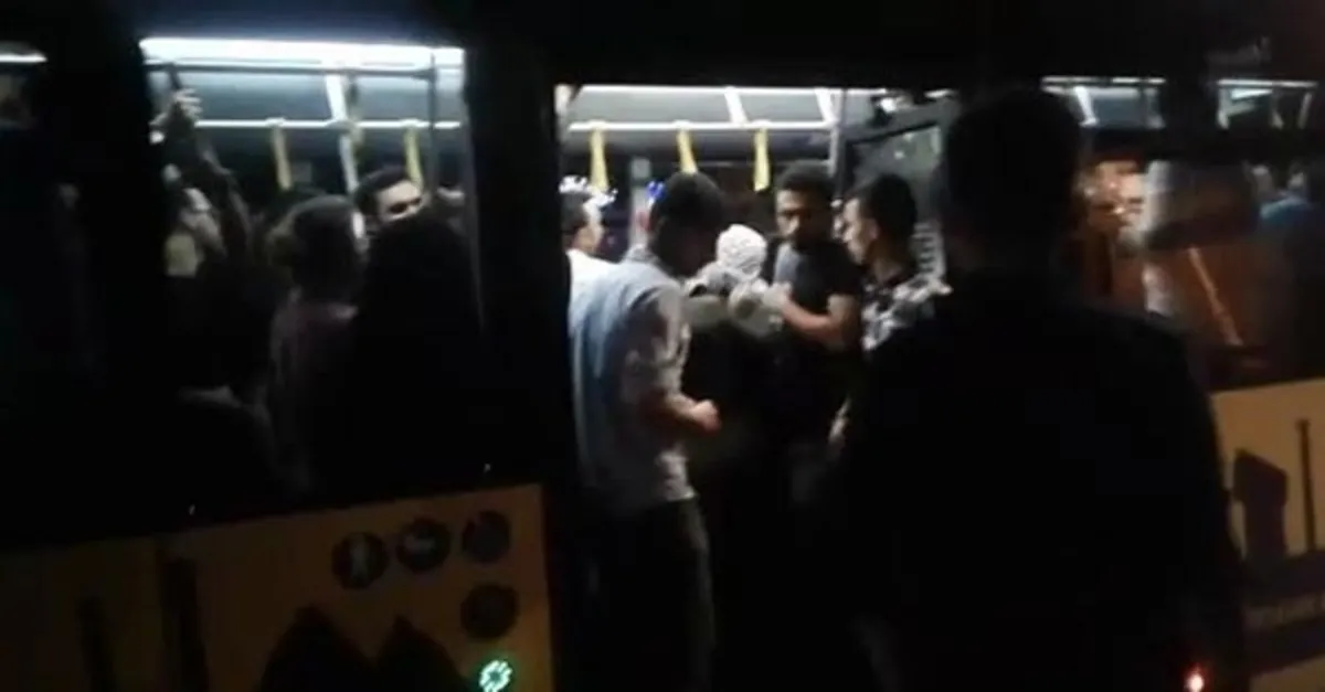 Halk otobüsünde 'taciz' |Video