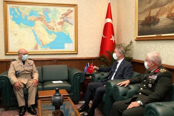 Son dakika | Milli Savunma Bakanı Hulusi Akar'dan kritik görüşme - 1