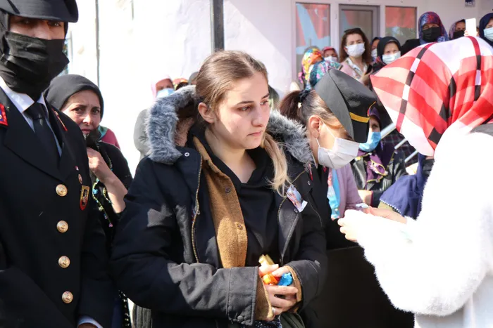 Fırat Kalkanı bölgesinde şehit olan asker Samsun'da toprağa verildi - 4