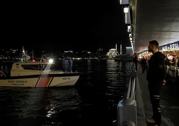 Galata Köprüsü'nde acı olay! Hayatını kaybetti