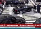 CHPli başkanın lüks makam aracı sevdası!