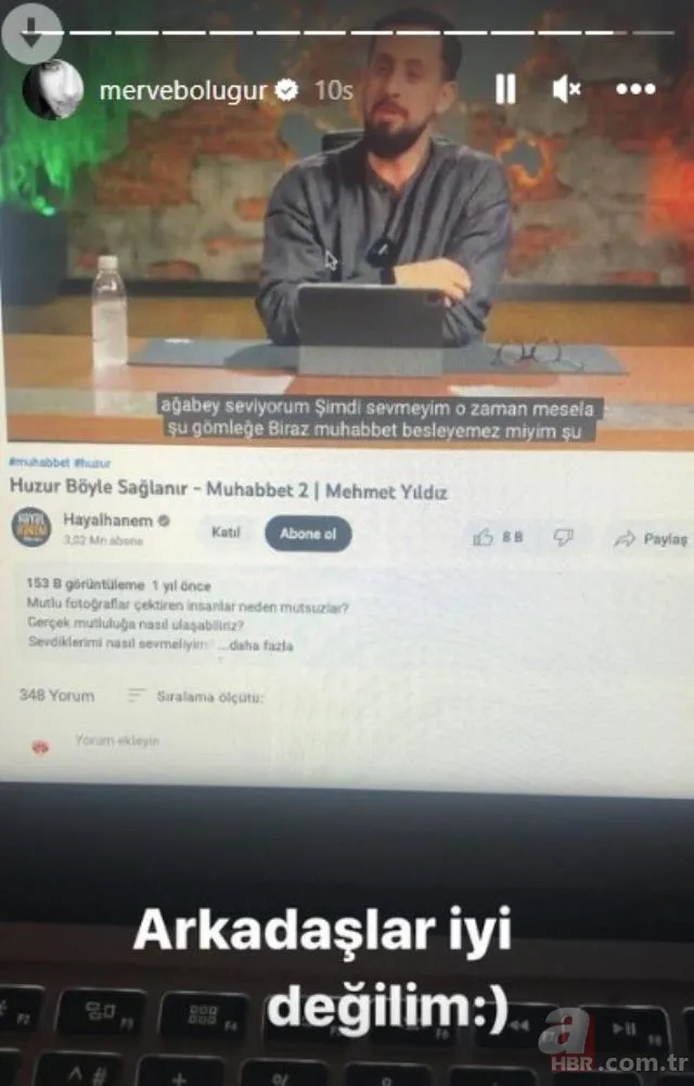 Merve Boluğur’dan dikkat çeken paylaşım: “Sadece Allah'a sığınıyorum...” 6