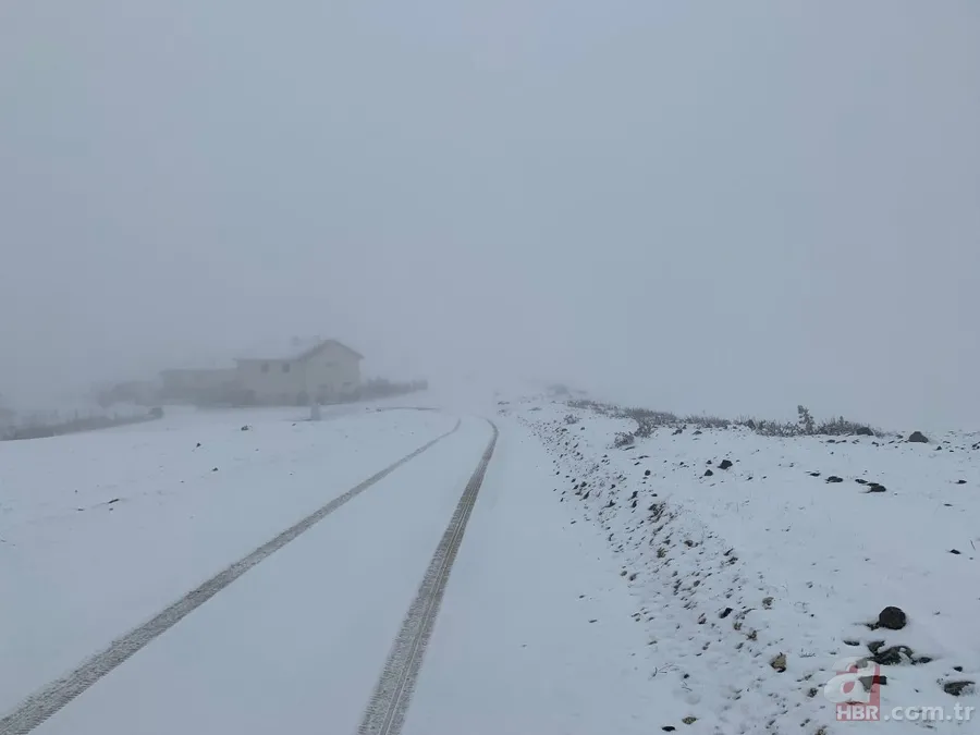 Meteorolojiden SON DAKİKA kar yağışı uyarısı! Hangi illere kar yağdı? İşte Türkiye'den kar manzaraları! 17