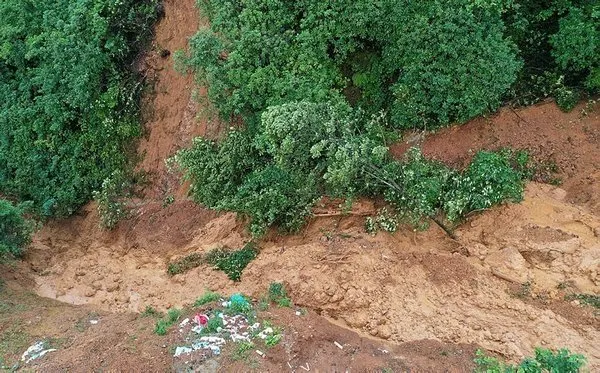 Rize’deki şiddetli yağışın ardından 125 kişi tehlikeli bölgeden tahliye edildi