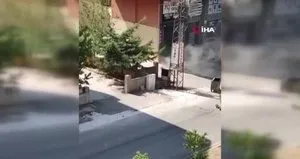 Siverek’te elektrik panosu patladı