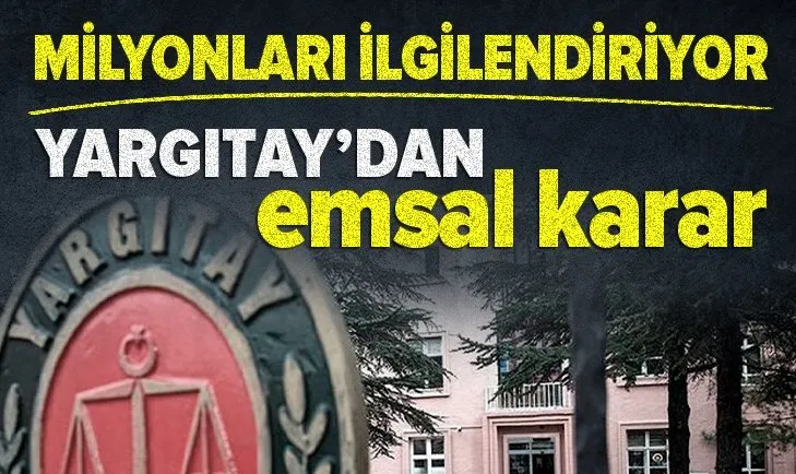 Çalışanları yakından ilgilendiriyor! Yargıtay’dan Cumartesi mesai kararı