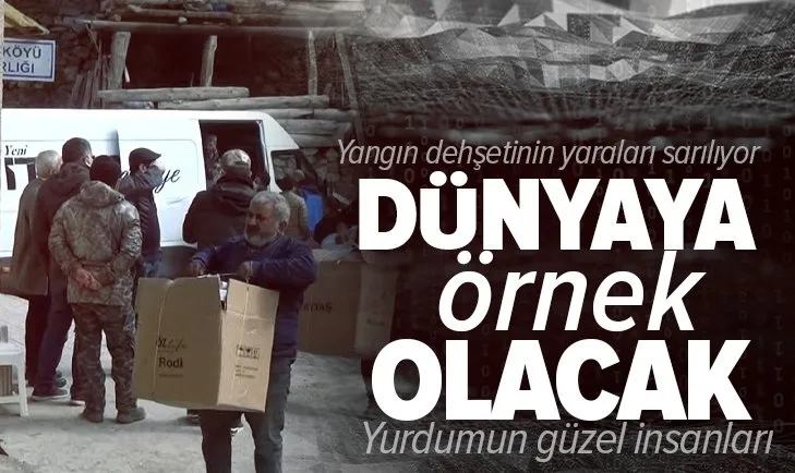 Artvin’deki yangın faciası! Köylülerden örnek çağrı: Yardımlar bize yetti, başka ihtiyaç sahiplerine gönderin