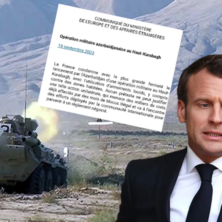 Azerbaycan’dan Fransa’ya yanıt: Uzak dur!