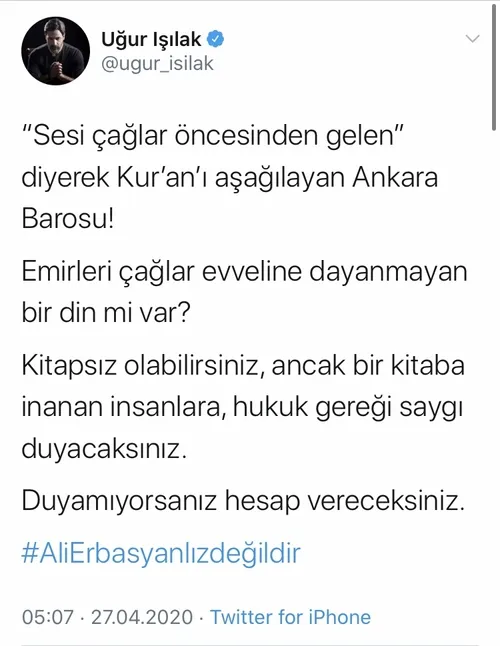 Diyanet İşleri Başkanı Ali Erbaş üzerinden İslamiyet’e saldıranlara sert tepki! Erbaş’a büyük destek