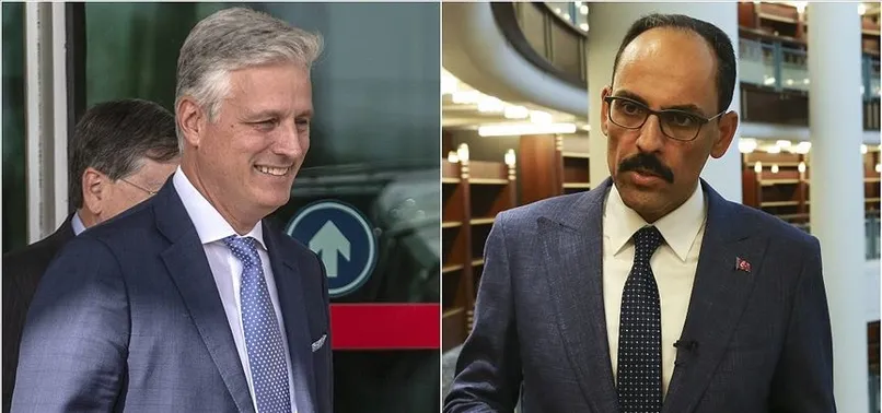 İbrahim Kalın ABD Ulusal Güvenlik Danışmanı Robert C. O'Brien ile görüştü