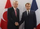 Başkan Erdoğan Macron ile görüştü!