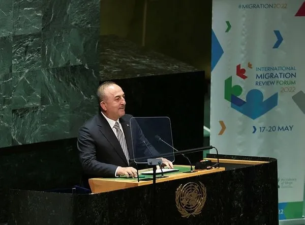 Son dakika: Dışişleri Bakanı Mevlüt Çavuşoğlu'ndan BM Göç Forumu’nda önemli mesajlar - 3